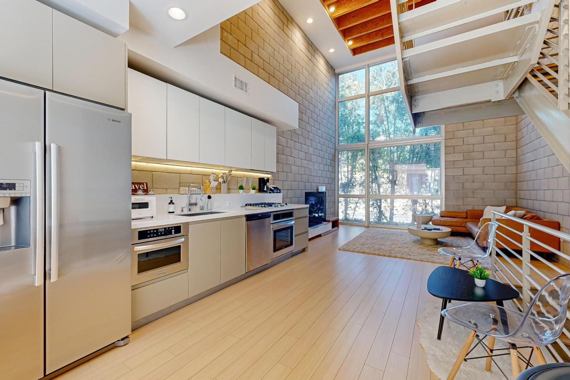 Modern Loft-Style Townhouse In Los Ángeles Exterior foto